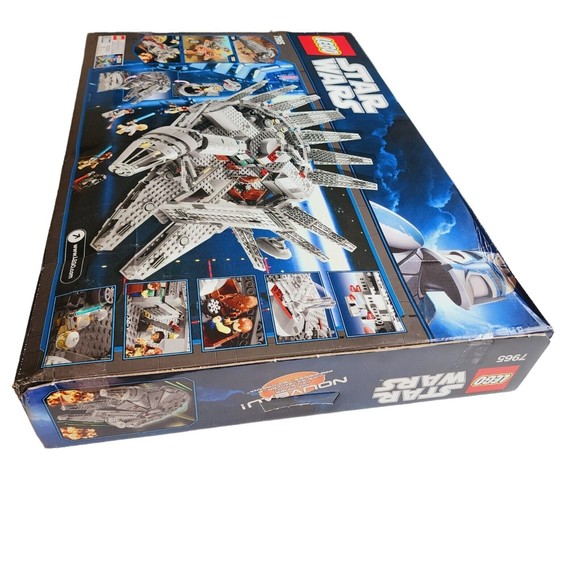 Lego Star Wars Millennium Falcon 7965 NEW 1254 pcs Sealed Unopened Collector - Picture 8 of 9